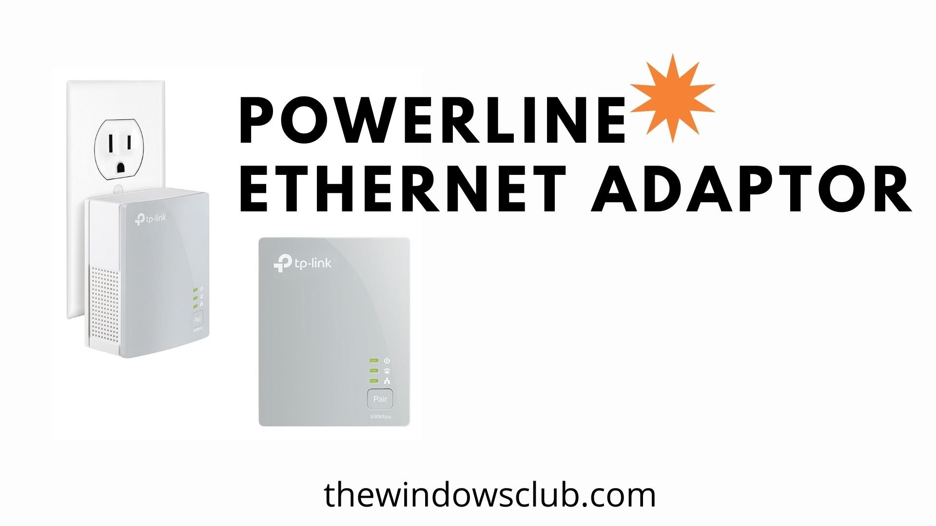 Powerline Ethernet Adaptor (1)