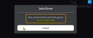 roblox error code 524