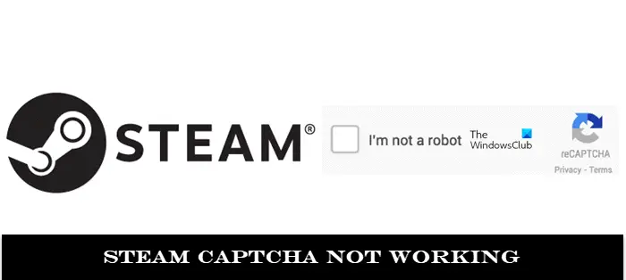 Steam Captcha not working
