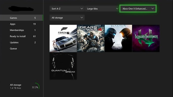 Xbox Games Update
