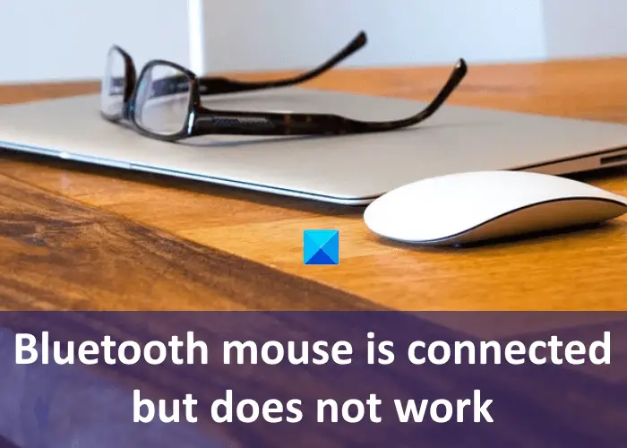 bluetooth mouse connected does not work