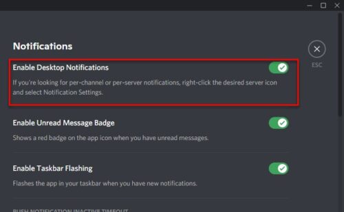 Fix Discord Notifications not Working on Windows 10