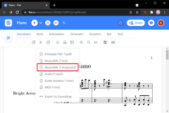 How to convert MIDI to MusicXML in Windows 11/10