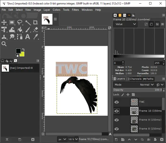 Crop a GIF Animation – Online GIF Tools