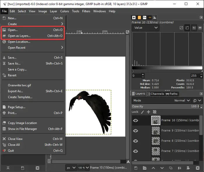 How to Make Animated GIF in GIMP - Most Easy Way!