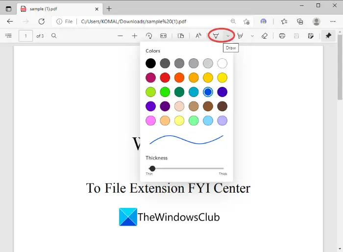 How to Sign a PDF document in Microsoft Edge