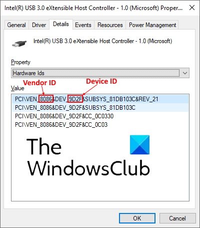 identify unknown USB device