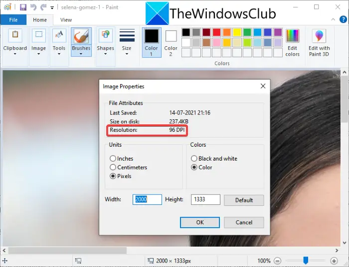 How to Check and Change Image DPI in Windows 11/10