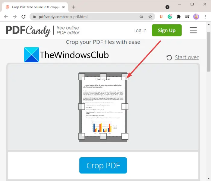 How to Crop PDF Pages in Windows 11/10