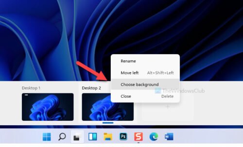 How to set different Wallpapers on Dual Monitors in Windows 11