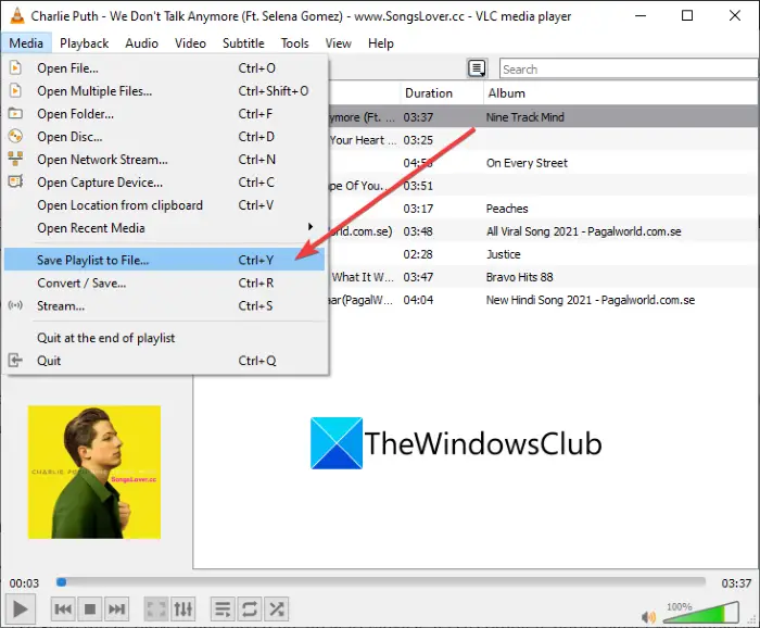 How to create M3U playlist in Windows 11/10