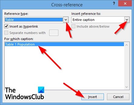 microsoft word cross reference figure number only microsoft word cross reference figure number only