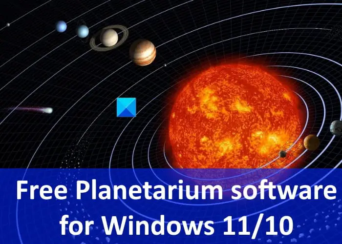 Free Planetarium software Windows 11_10