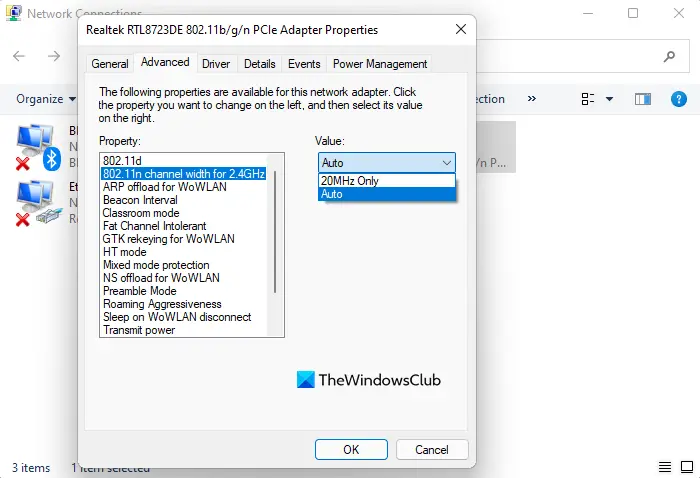 Intel dual band wireless-ac 7260 adapter experiencing problems.