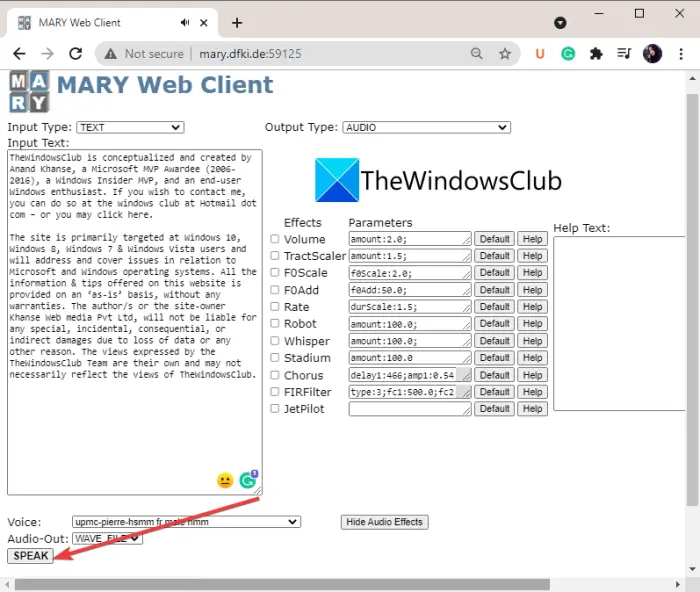 text to speech software open source windows