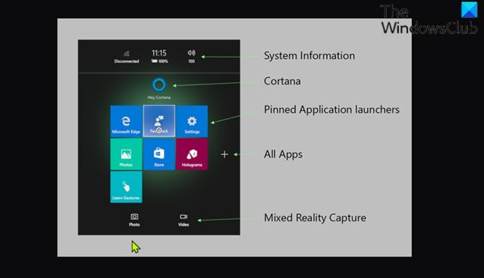 Record Video in Windows Mixed Reality from Start Menu