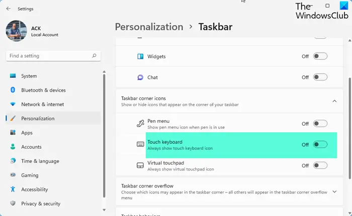 Touch Keyboard Settings, Tips and Tricks for Windows 11/10