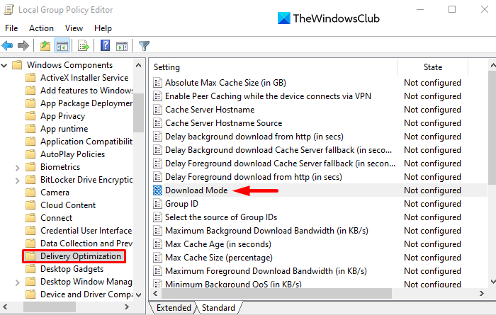 Use Group Policy to fix the Disk usage