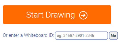 Virtual whiteboard
