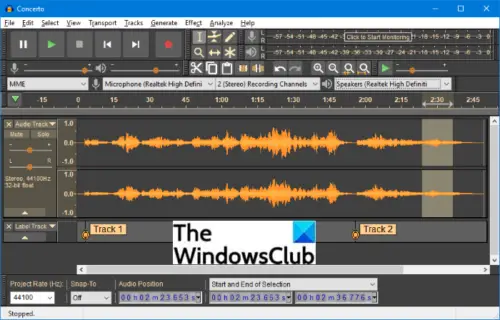 Best free Open Source Audio Editor Software for Windows 11/10