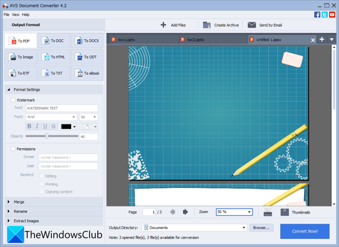 Batch Convert PowerPoint (PPT or PPTX) to PDF