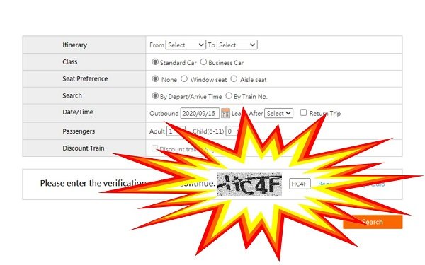 captcha software for.photos