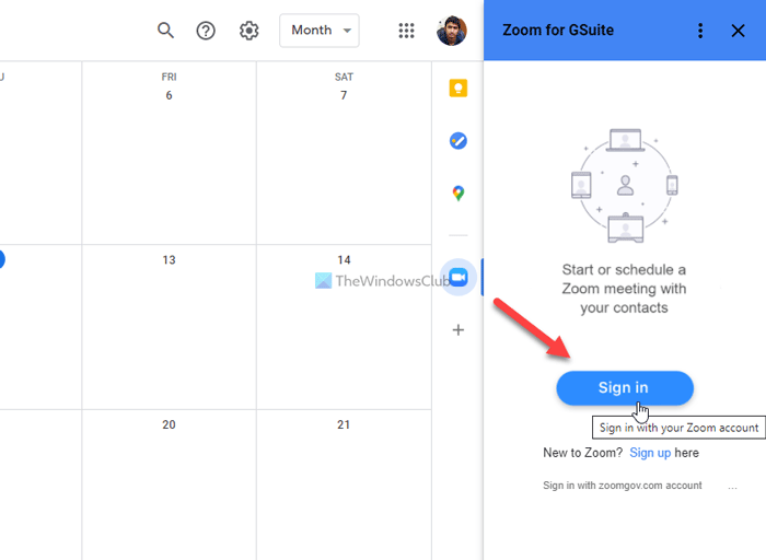 How to connect Google Calendar to Zoom