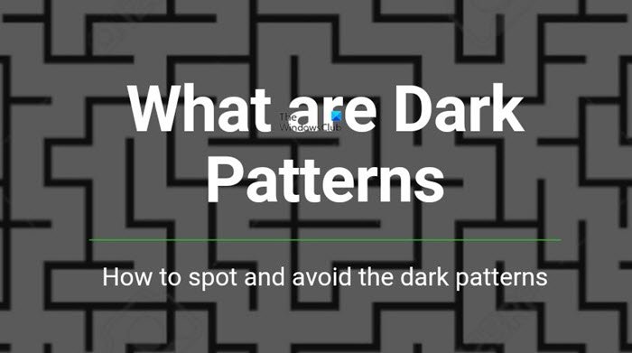 What are Dark Patterns