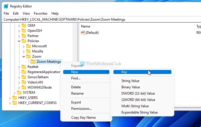 How to enable or disable Zoom auto update using Group Policy and Registry