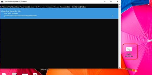 How to empty Recycle Bin automatically while signing out on Windows 11