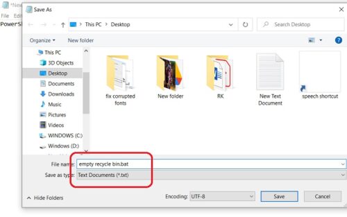 How to empty Recycle Bin automatically while signing out on Windows 11 ...