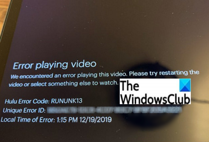 Fix Hulu Errors RUNUNK13  Error playing video OR 406  Not Acceptable - 69