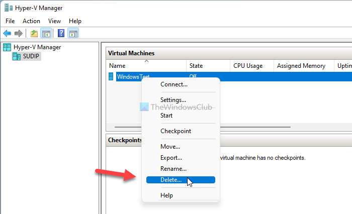 Hyper-V encountered an error while loading the virtual machine configuration