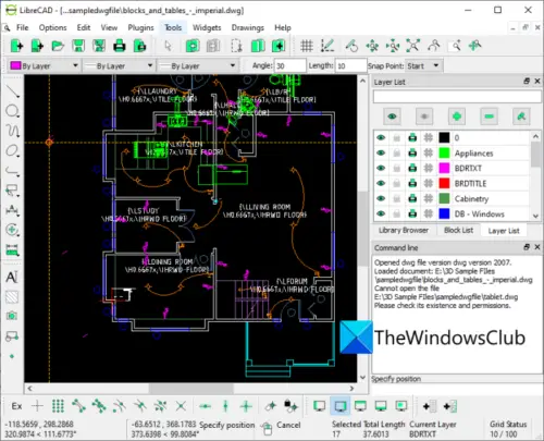 Edit DWG files using these free DWG Editor software for Windows 11/10