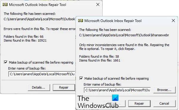 Outlook-Posteingang-Reparatur-Tool