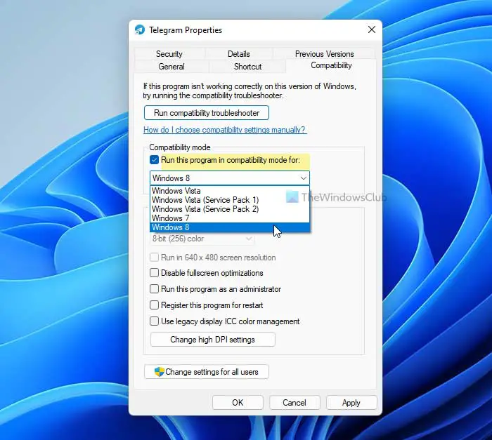 Telegram 应用程序无法在 Windows 11/10 上运行或打开