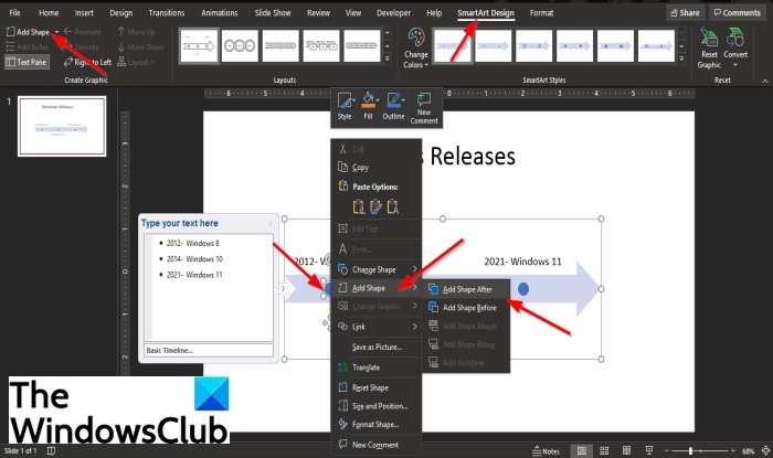 How to create a Timeline in PowerPoint