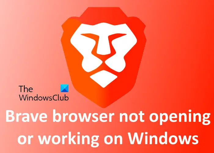 Браузер Brave не открывается в Windows
