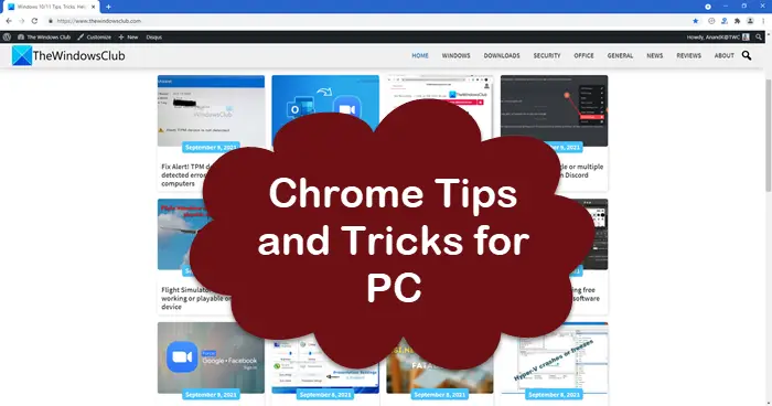 Chrome Tips and Tricks for PC