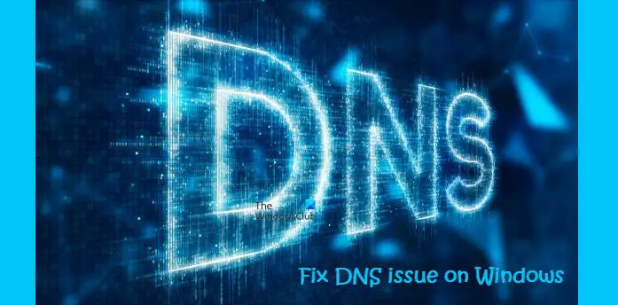 DNS problem on Windows