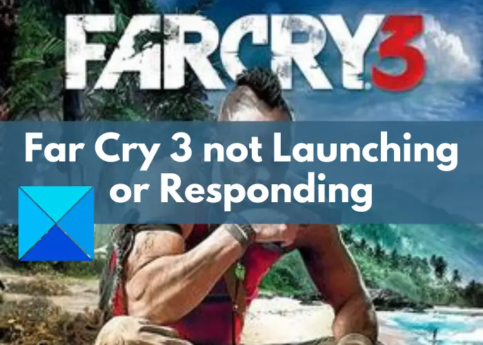 Far Cry 3 Not launching, Working or Responding