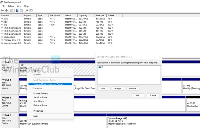 Remove Disk Partition Name from File Explorer