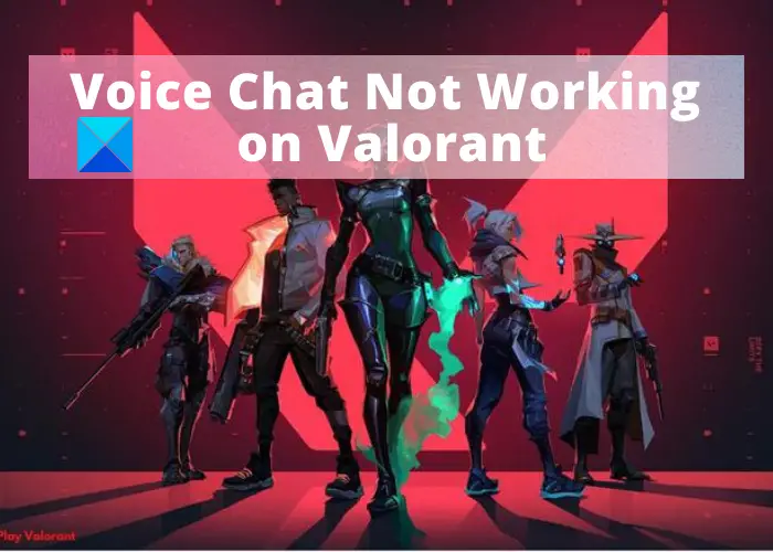 Fix VALORANT Voice Chat Not Working on Windows PC