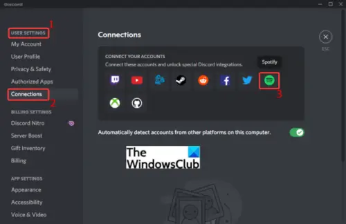 How to Connect Spotify or Spotify Discord Bot to Discord