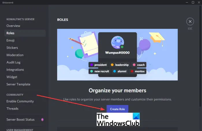 How to Add, Manage and Delete Roles in Discord