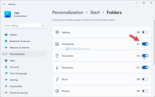 How to Pin or Unpin Icons to Taskbar or Start Menu in Windows 11