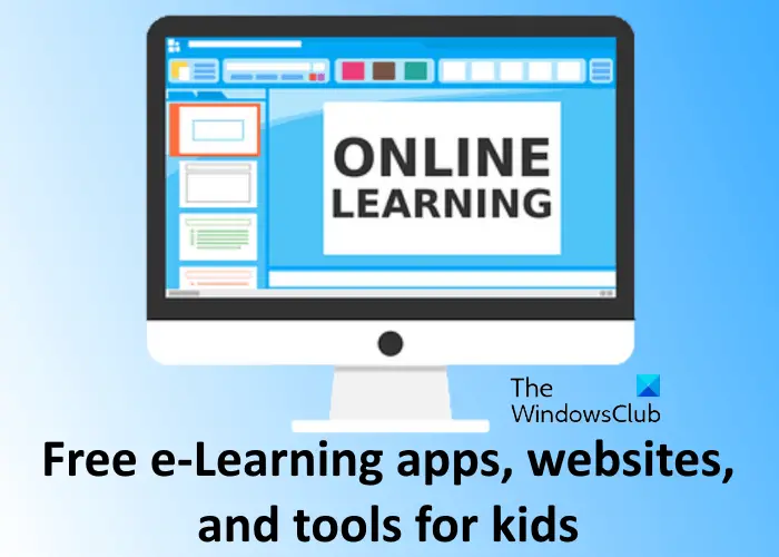 e-Learning websites, apps for kids