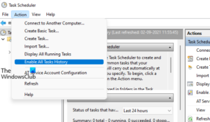 How to enable or disable Scheduled Task in Windows 11/10