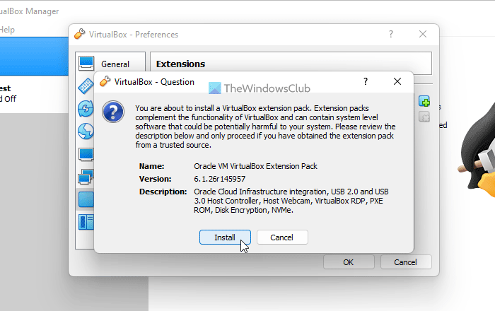 VirtualBox Failed to attach the USB device to the virtual machine