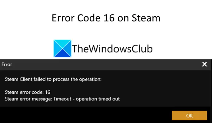 How to Fix Steam Error Codes 16 and 80 on Windows PC